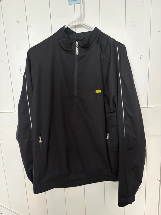 Masters Tech Other - MASTERS tech Men’s Black Lightweight Quarter-Zip pullover